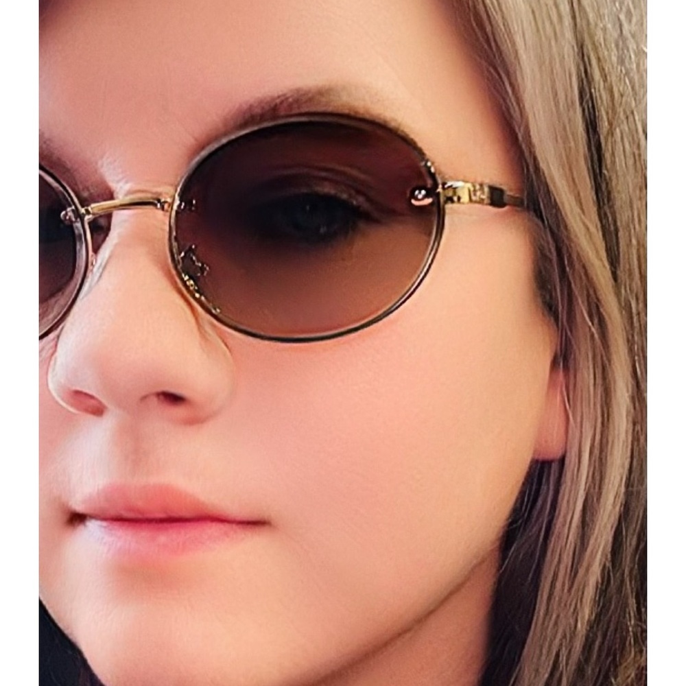 NWT Gold Frame Sunglasses